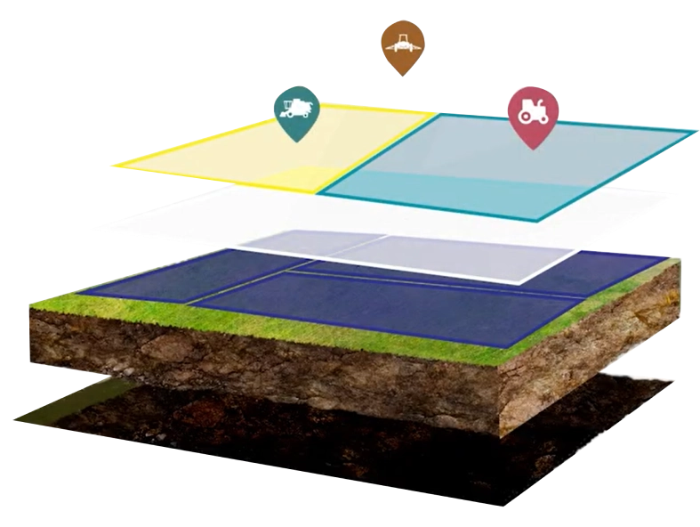 Straturi tematice pe harta AgroCity